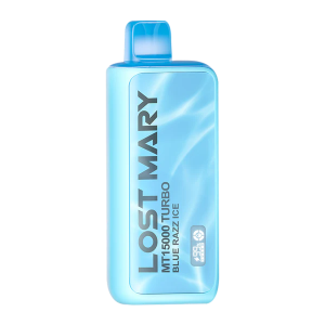 Blue Razz Ice (Zero Nicotine) Lost Mary MT15000 Turbo