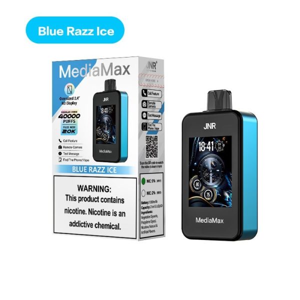 Blue Razz Ice JNR MediaMax 40000