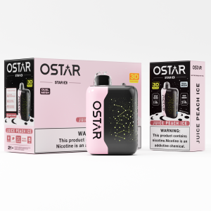 Juice Peach Ice Ostar Star X 25000